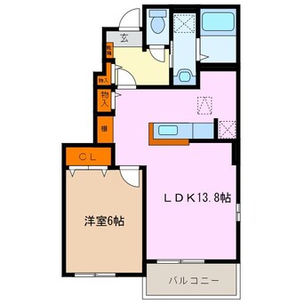 間取図 ロジュマン　リアンＢ