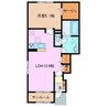 ウインスト　Ⅱ 1LDKの間取り