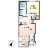 神楽 1LDKの間取り