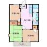 リバーヴィレッジ 3DKの間取り