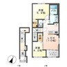 神楽 2LDKの間取り