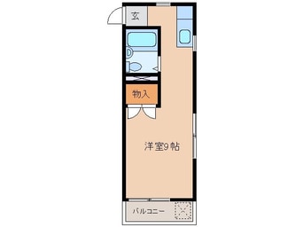間取図 フラット大山田