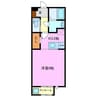 ＧＲＡＣＥ東方 1Kの間取り