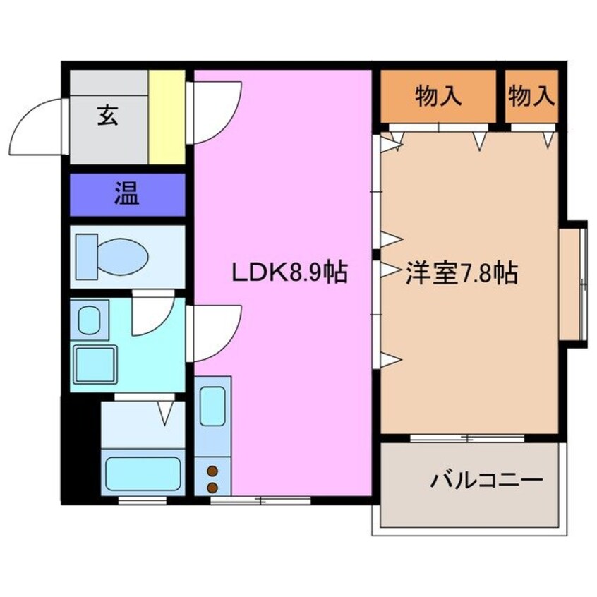 間取図 サイレンス上野