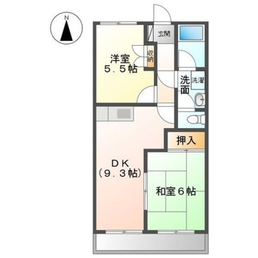 間取図 グランドパレス松井
