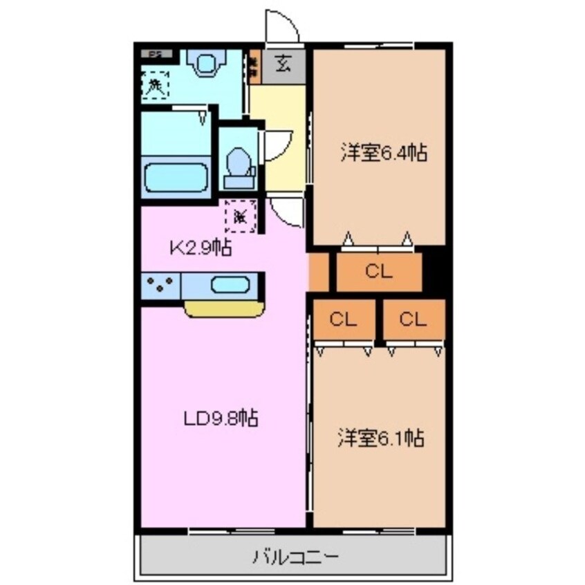 間取図 プランドール