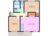 セレーノ　Ｃ 2LDKの間取り