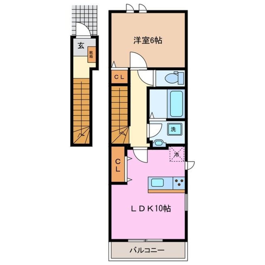 間取図 フランボワーズ　Ⅱ