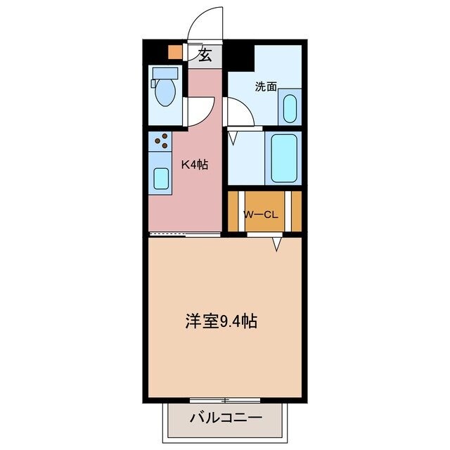 間取り図 m・river桑名西