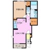 ローレル　Ⅰ 1LDKの間取り