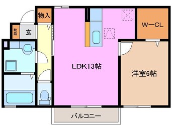 間取図 モナリエーレ芳ケ崎 A棟