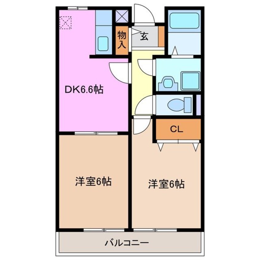 間取図 アネスト
