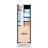 ウッズフェアリー 1Kの間取り