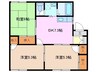 リフレNODA 3DKの間取り