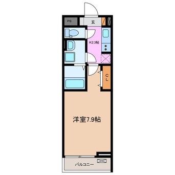 間取図 アドバンス長島