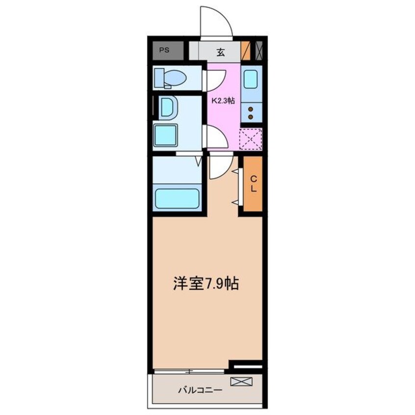 間取図 アドバンス長島