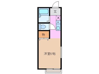 間取図 コーポ伊藤