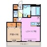 アルバグランデ桑名東方 1LDKの間取り