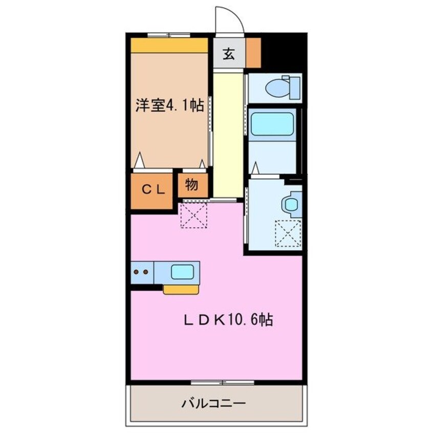 間取図 ウエルカム