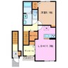 ソラティオ 1LDKの間取り
