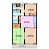 ヴィンテージ 3DKの間取り