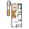 ネージュ 1LDKの間取り