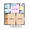 スカイメゾンⅢ 2Kの間取り