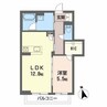 ｆｏｎｔｅ霞 1LDKの間取り