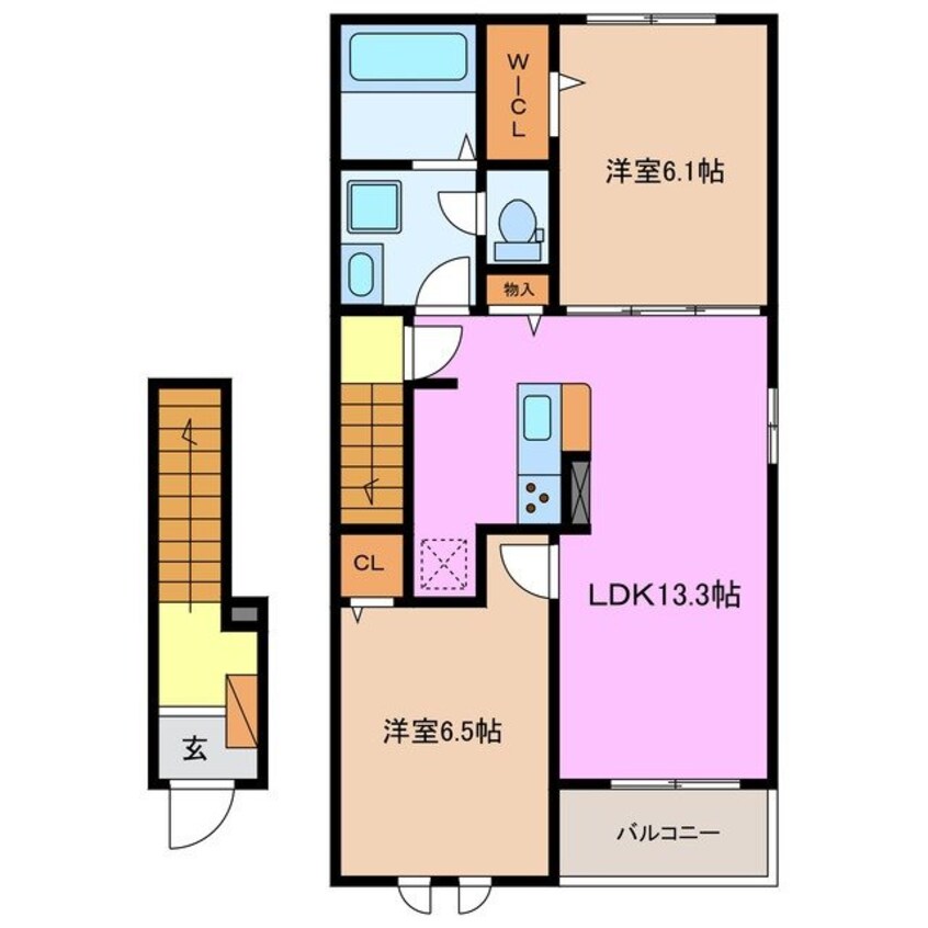 間取図 ひかり　Ｂ
