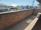 バルコニー 樋口様白梅の丘貸家