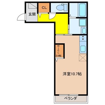 間取図 La viere