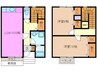 コートメゾンⅡＡ 2LDKの間取り