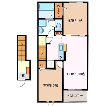 間取図 マルベリー　ヒルズ　Ⅱ
