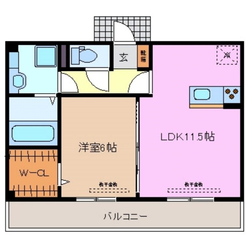 間取図 コンフィアンス