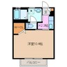 エルフローラ　Ｂ 1Kの間取り