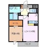 フェリーチェ 1LDKの間取り
