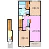 ラインベル星川 2LDKの間取り