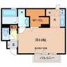 Ｍグランセ 1Rの間取り