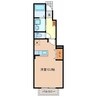 ポライトリー　Ⅱ 1Rの間取り