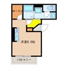 スタブリテラス桑名 1Rの間取り