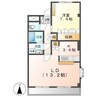ＶＡＬＯ　Ａ棟 1LDKの間取り