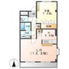 ＶＡＬＯ　Ａ棟 1LDKの間取り