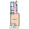 Panof 1Kの間取り