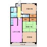 グロリアスＳＴ 3LDKの間取り