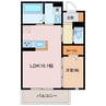 ルミエール真栄房 1LDKの間取り