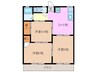 サンモールサトー 3DKの間取り