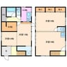 IZM貸家 4SKの間取り