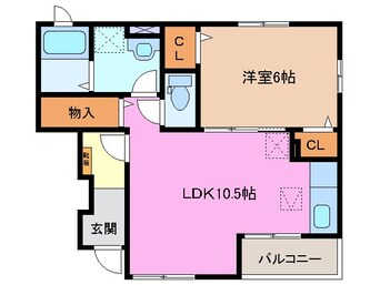 間取図 ベルメゾン