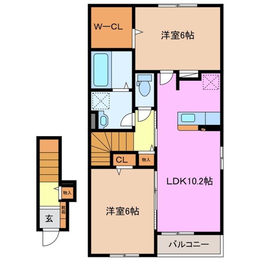 間取図 アウル