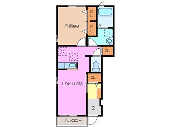 間取図 グレイス（ｇｒａｃｅ）